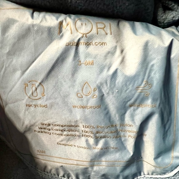 Waterproof Mori Baby Snowsuit - Picture 6 of 10